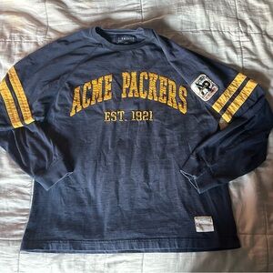 J. America Blue Cotton Shirt